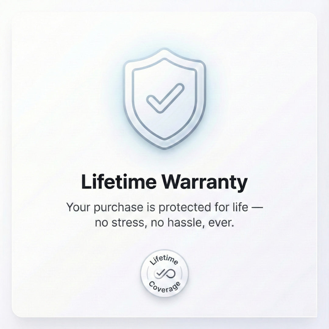 Lifetime Warranty