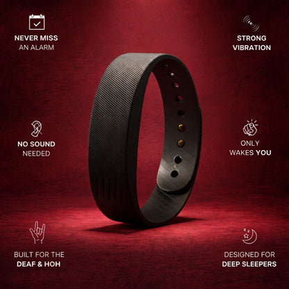 Silent Vibrating Alarm Band